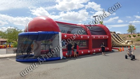 Inflatable batting cage rental Scottsdale, Arizona